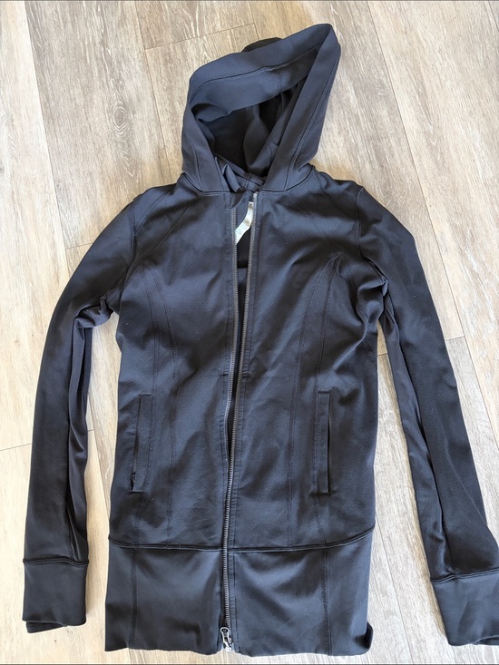lululemon athletica Tops - lululemon athletica Black Full-Zip Hooded Jacket